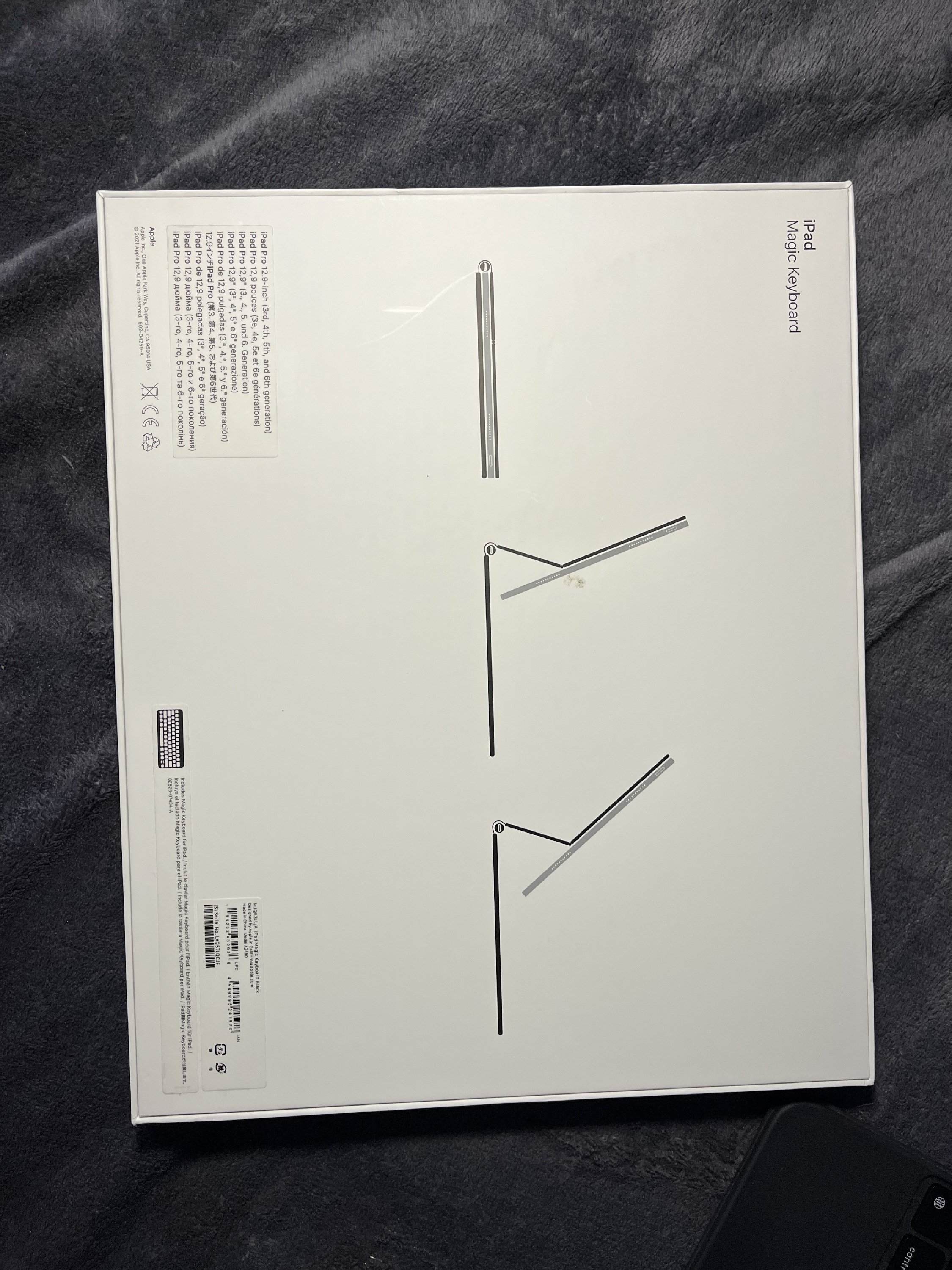 Apple Magic Keyboard 13” USA billentyűzet