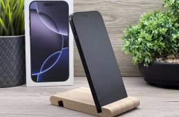 iPhone 16 Pro max Black Titanium 256GB 2 ÉV Garanciával 93%