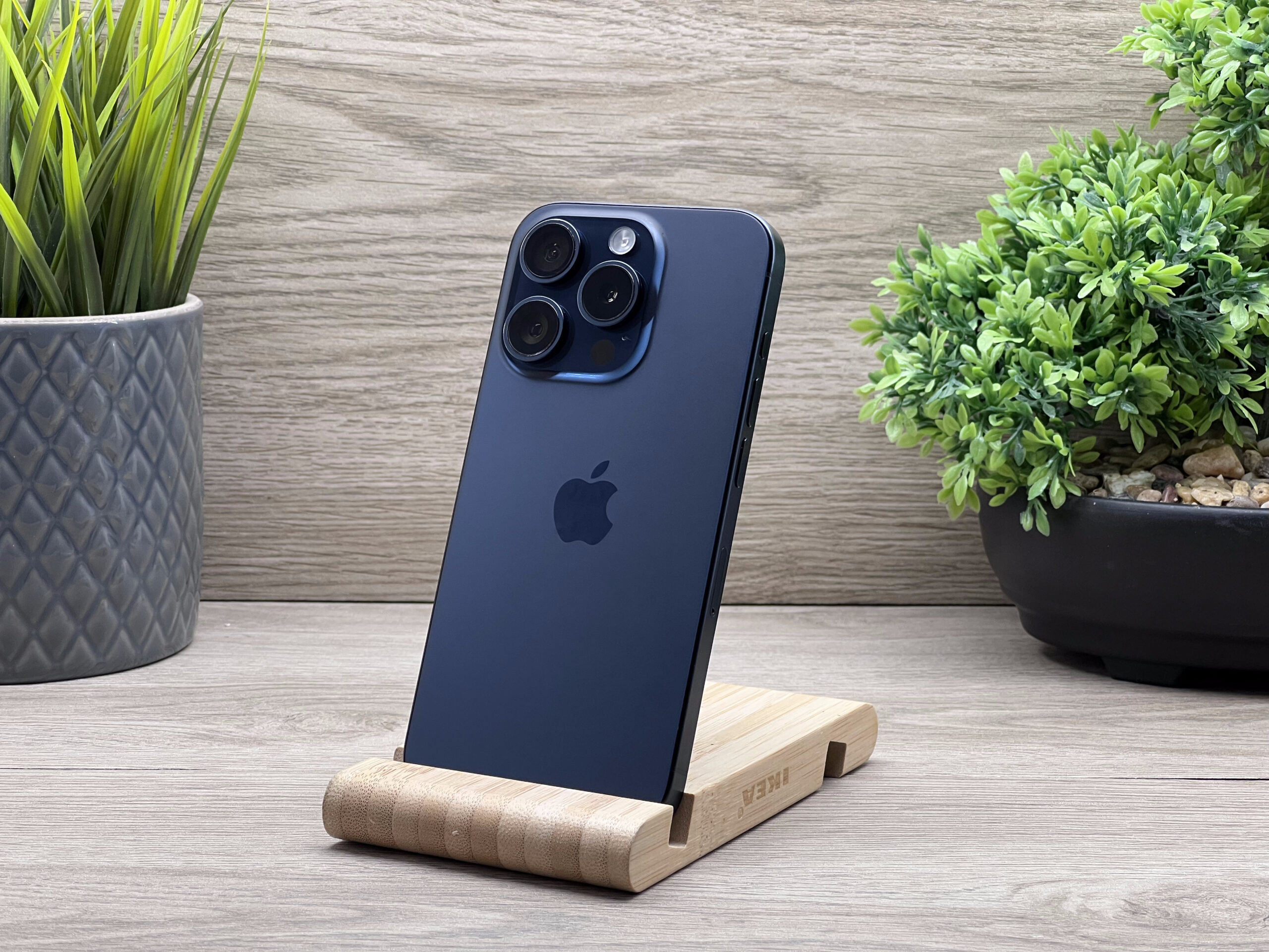 iPhone 15 pro Blue Titanium 256GB 2 ÉV Garanciával 92%