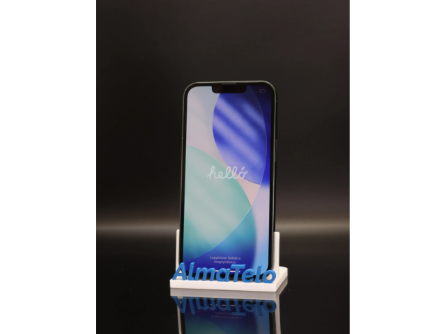 Apple iPhone 13 128 GB Green 100% akku - 12 HÓ GARANCIA