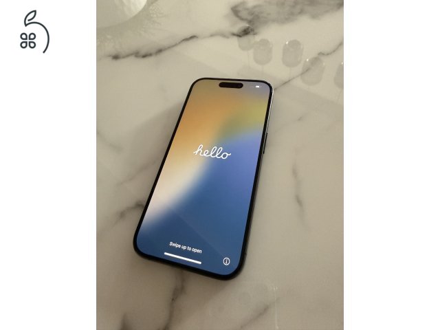 iPhone 15 Pro 256GB Fekete Titán - Újszerű, 89% aksi