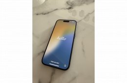 iPhone 15 Pro 256GB Fekete Titán - Újszerű, 89% aksi