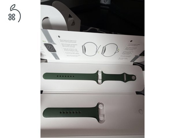 Eladó 45mm-es Apple Watch Series 7, zöld alumínium ház