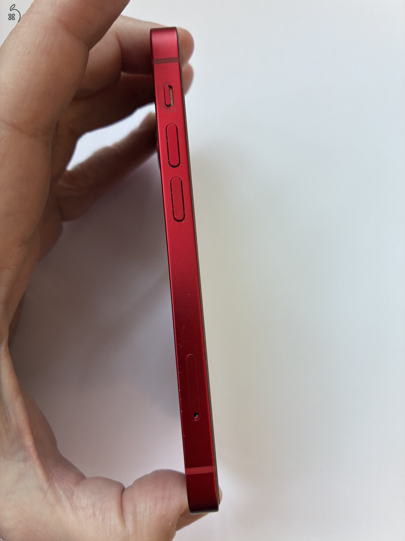 iPhone 13 Mini, 128 GB, Piros (RED), újszerű állapot