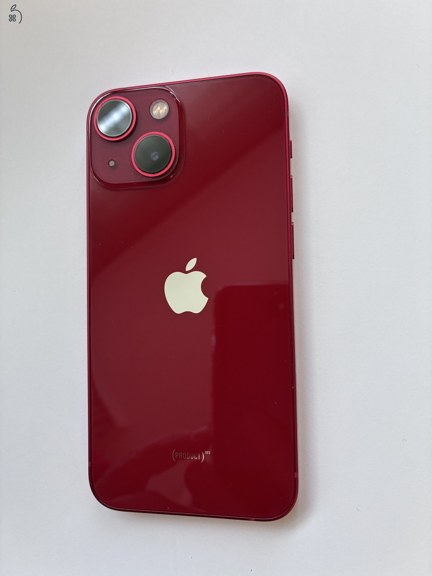 iPhone 13 Mini, 128 GB, Piros (RED), újszerű állapot