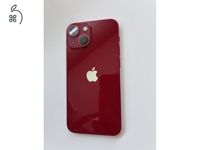iPhone 13 Mini, 128 GB, Piros (RED), újszerű állapot
