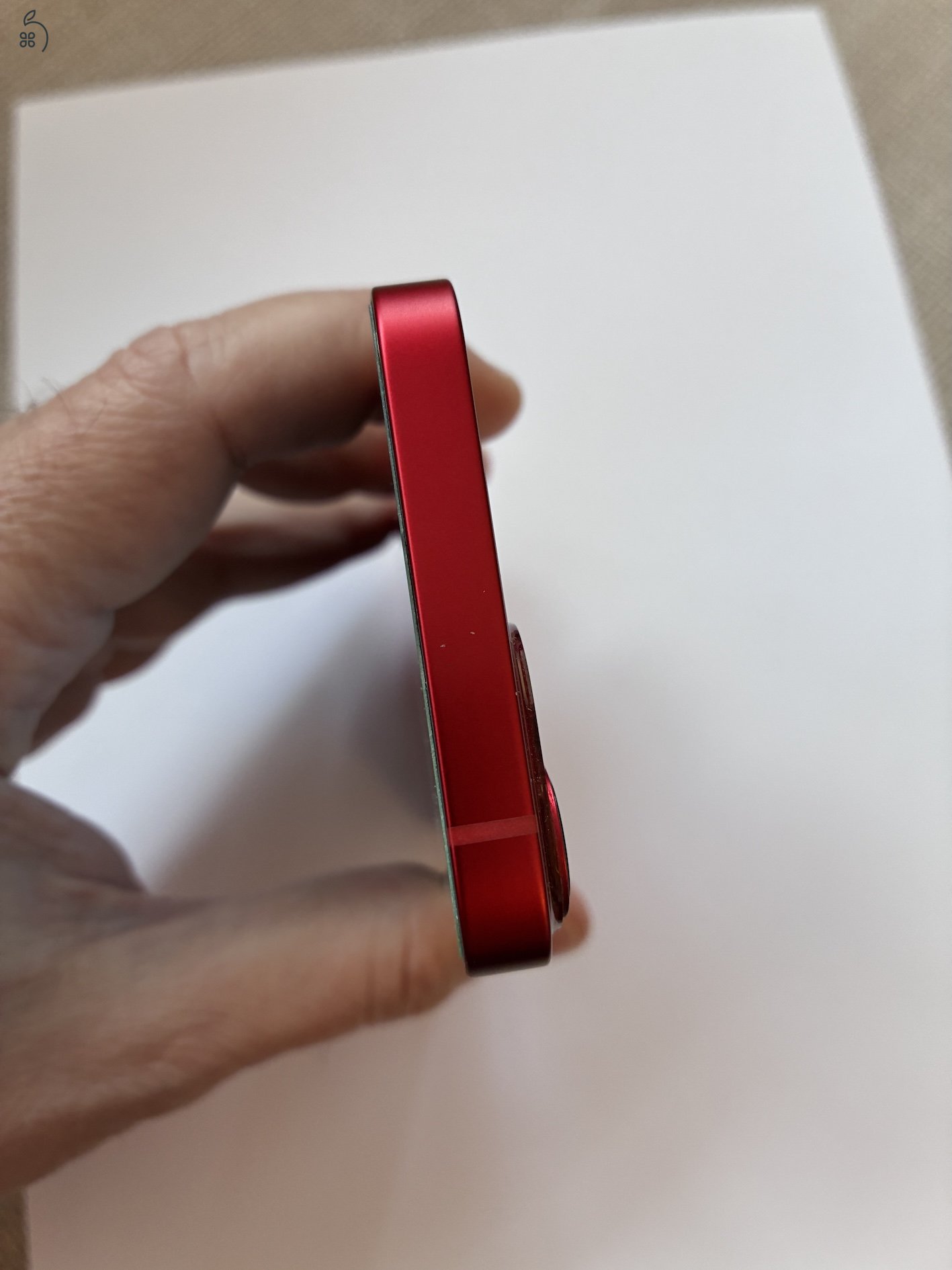 iPhone 13 Mini, 128 GB, Piros (RED), újszerű állapot