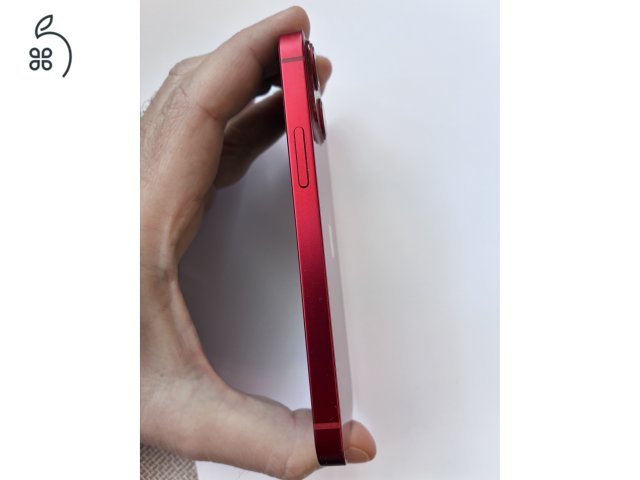iPhone 13 Mini, 128 GB, Piros (RED), újszerű állapot