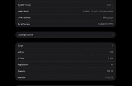 Ipad Pro 11 inch 2nd gen