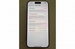 iPhone 15 Pro 256GB Natúr Titán - Újszerű, 90% aksi