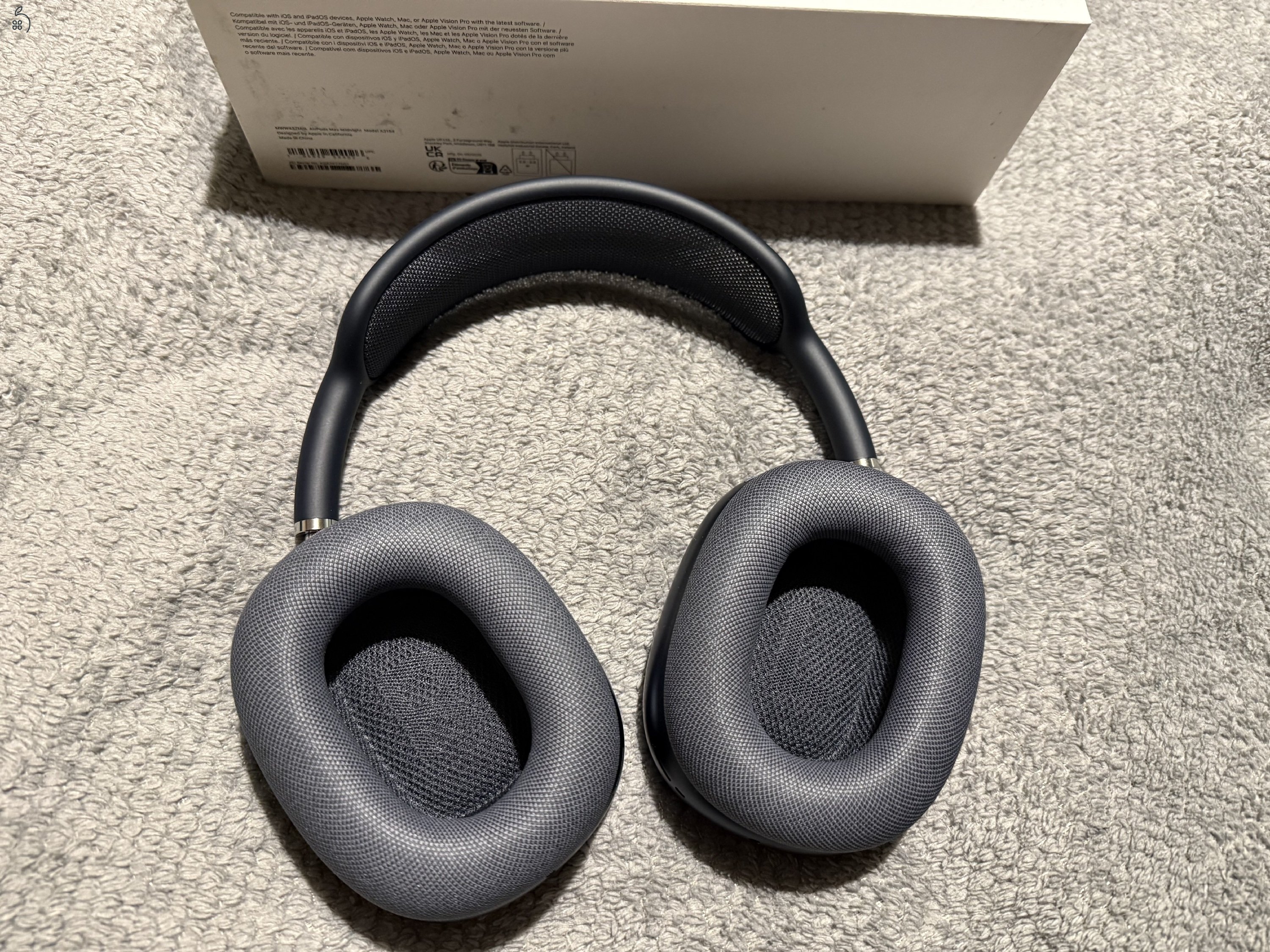 AirPods Max éjfekete 2024