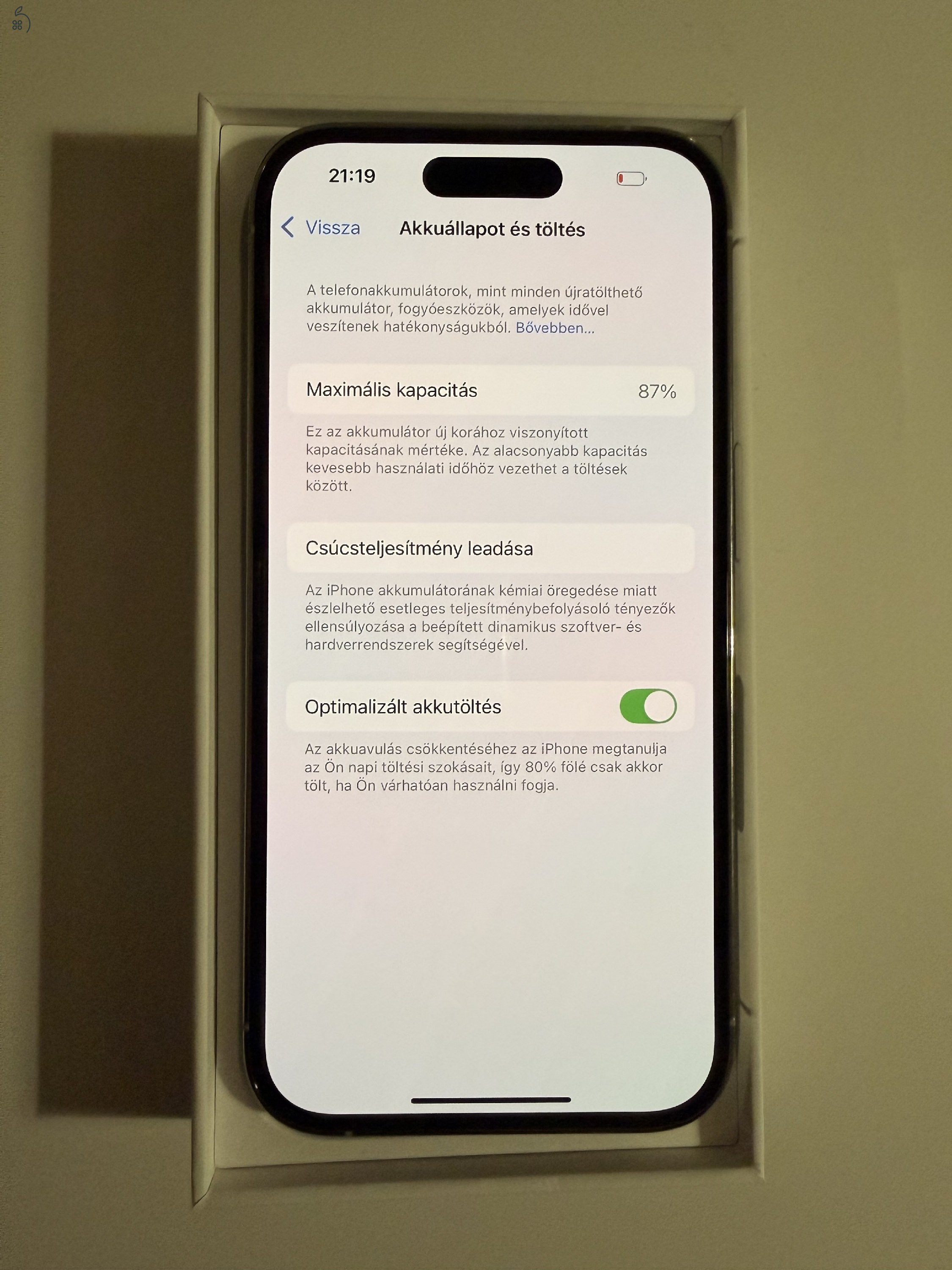 iPhone 14 pro 256GB Silver