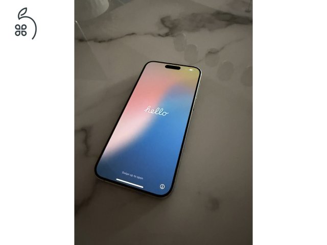 iPhone 15 Pro Max 256GB Natúr Titán - Újszerű, 88% aksi