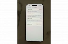iPhone 15 Pro Max 256GB Natúr Titán - Újszerű, 88% aksi