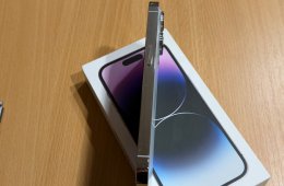 iPhone 14 Pro 256GB - ezüst, új Apple akku, ajándék Spigen fólia, tok