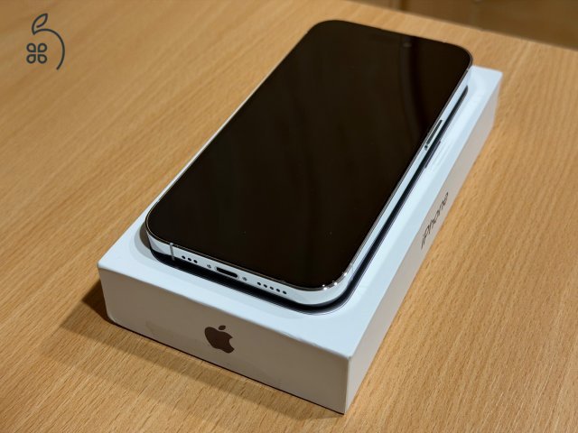 iPhone 14 Pro 256GB - ezüst, új Apple akku, ajándék Spigen fólia, tok