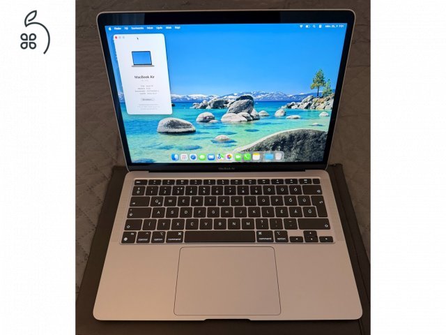 MacBook Air 13 M1 újszerű, karcmentes
