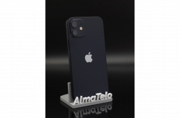 Apple iPhone 12 128 GB Black 100% akku - 12 HÓ GARANCIA