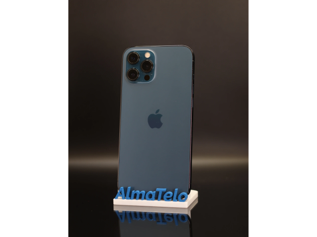 Apple iPhone 12 Pro Max 256 GB Pacific Blue 100% akku - 12 HÓ GARANCIA