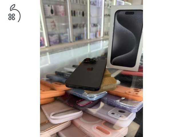 (Új) Apple iPhone 15 Pro, 128Gb, Kártyafüggetlen, 1 Év Garancia