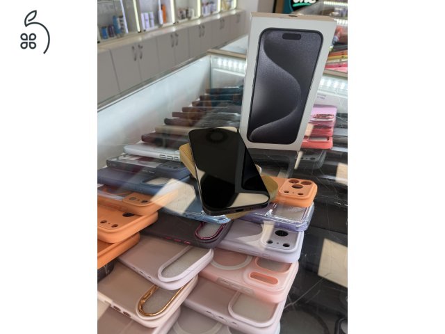 (Új) Apple iPhone 15 Pro, 128Gb, Kártyafüggetlen, 1 Év Garancia