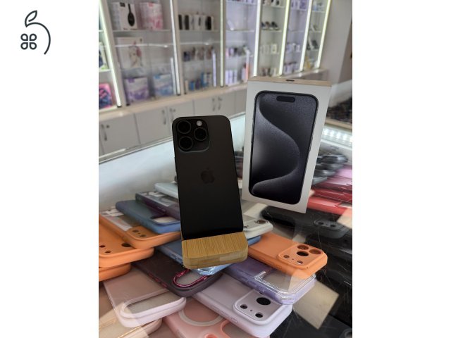 (Új) Apple iPhone 15 Pro, 128Gb, Kártyafüggetlen, 1 Év Garancia