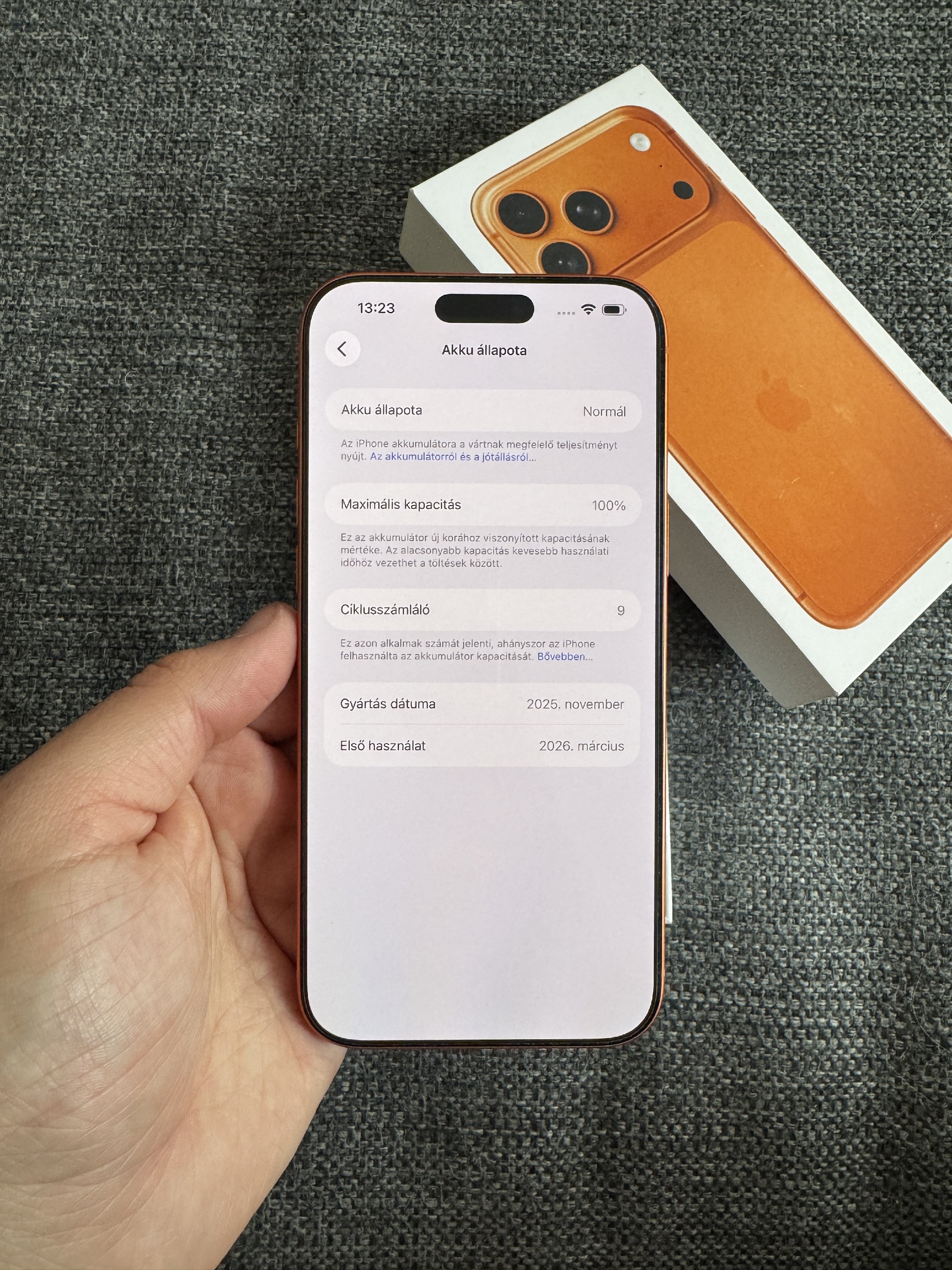 iPhone 17 Pro Max 256GB! 3 Év Gari! Független! Új! Számla! 