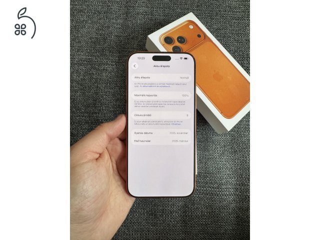 iPhone 17 Pro Max 256GB! 3 Év Gari! Független! Új! Számla! 
