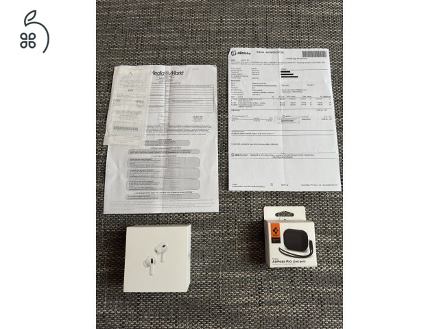 AirPods Pro 2 USB-C, Media Markt + Spigen Silicone Fit tok