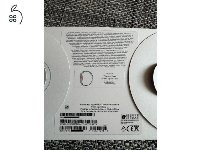 Apple Watch Ultra 1, iCentre, 96% aksi + Nomad Sport Band