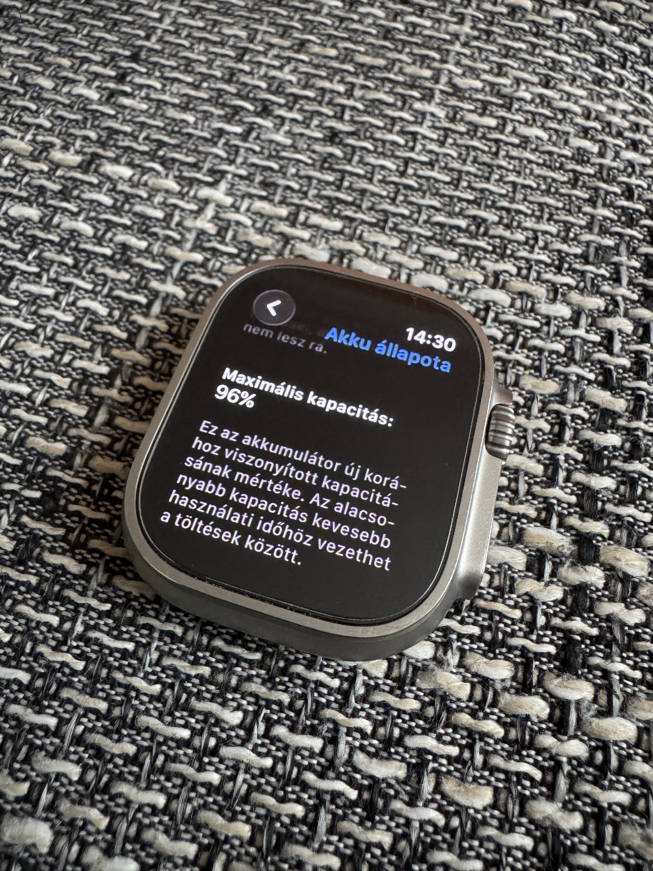 Apple Watch Ultra 1, iCentre, 96% aksi + Nomad Sport Band