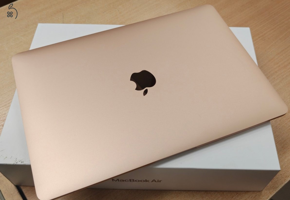 Apple MacBook Air 2020 ( A2337 ) laptop, M1 processzor, 8 GB RAM, 256 GB, Rose Gold, 13,3 hüvelykes Retina