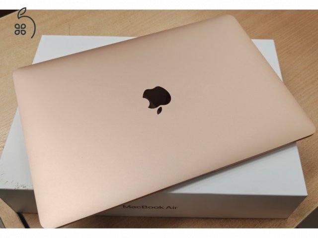 Apple MacBook Air 2020 ( A2337 ) laptop, M1 processzor, 8 GB RAM, 256 GB, Rose Gold, 13,3 hüvelykes Retina