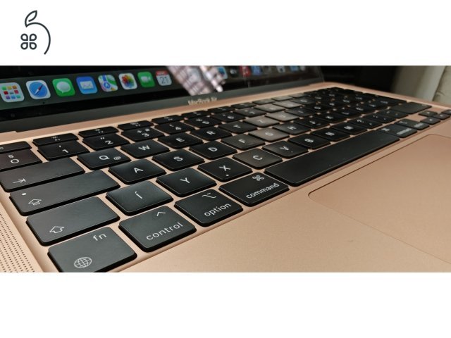 Apple MacBook Air 2020 ( A2337 ) laptop, M1 processzor, 8 GB RAM, 256 GB, Rose Gold, 13,3 hüvelykes Retina