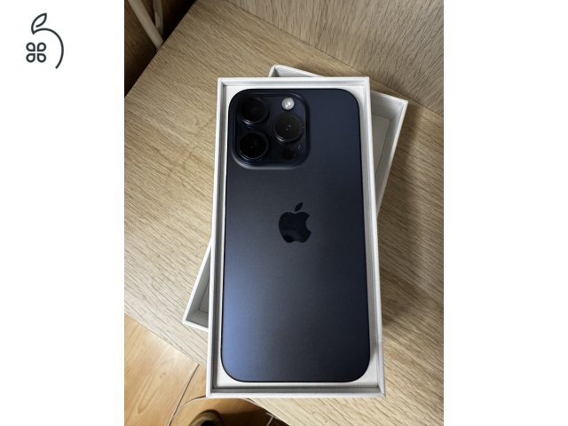 iPhone 15 Pro Blue Titanium 128GB 87% független