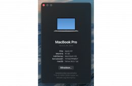 Macbook pro 16GB/500GB
