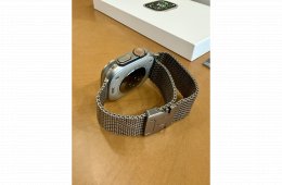 Apple Watch Ultra 3 – natúr titán, Milanese szíj, GARANCIÁS