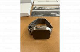 Apple Watch Ultra 3 – natúr titán, Milanese szíj, GARANCIÁS