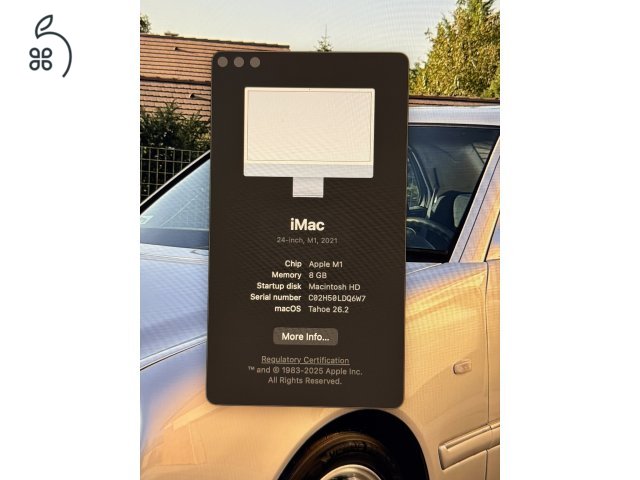 Apple iMac 24 M1 2021 4.5K - 4X USB - 8GB RAM / 256GB + Magic Trackpad + Numpad Magic Keyboard