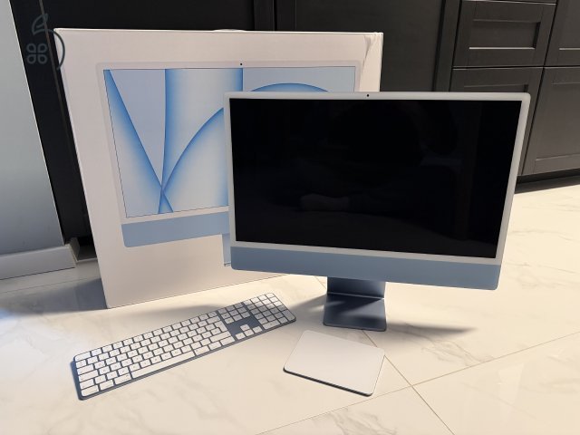 Apple iMac 24 M1 2021 4.5K - 4X USB - 8GB RAM / 256GB + Magic Trackpad + Numpad Magic Keyboard