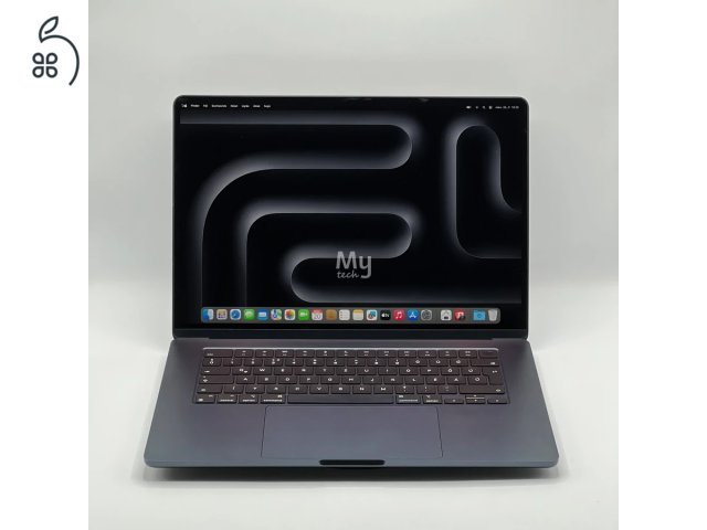 MacBook Air 15″ 2024, M3 8 Core, 16 GB RAM, 10 core GPU, 512 GB SSD, Midnight 27% Áfás, 0425AB