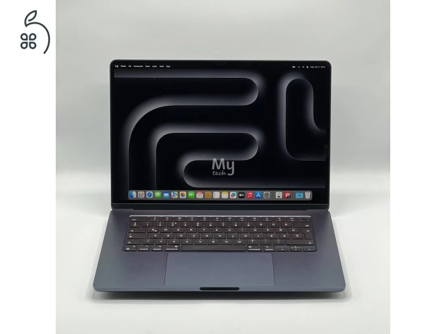 MacBook Air 15″ 2024, M3 8 Core, 16 GB RAM, 10 core GPU, 512 GB SSD, Midnight 27% Áfás, 0424AB 