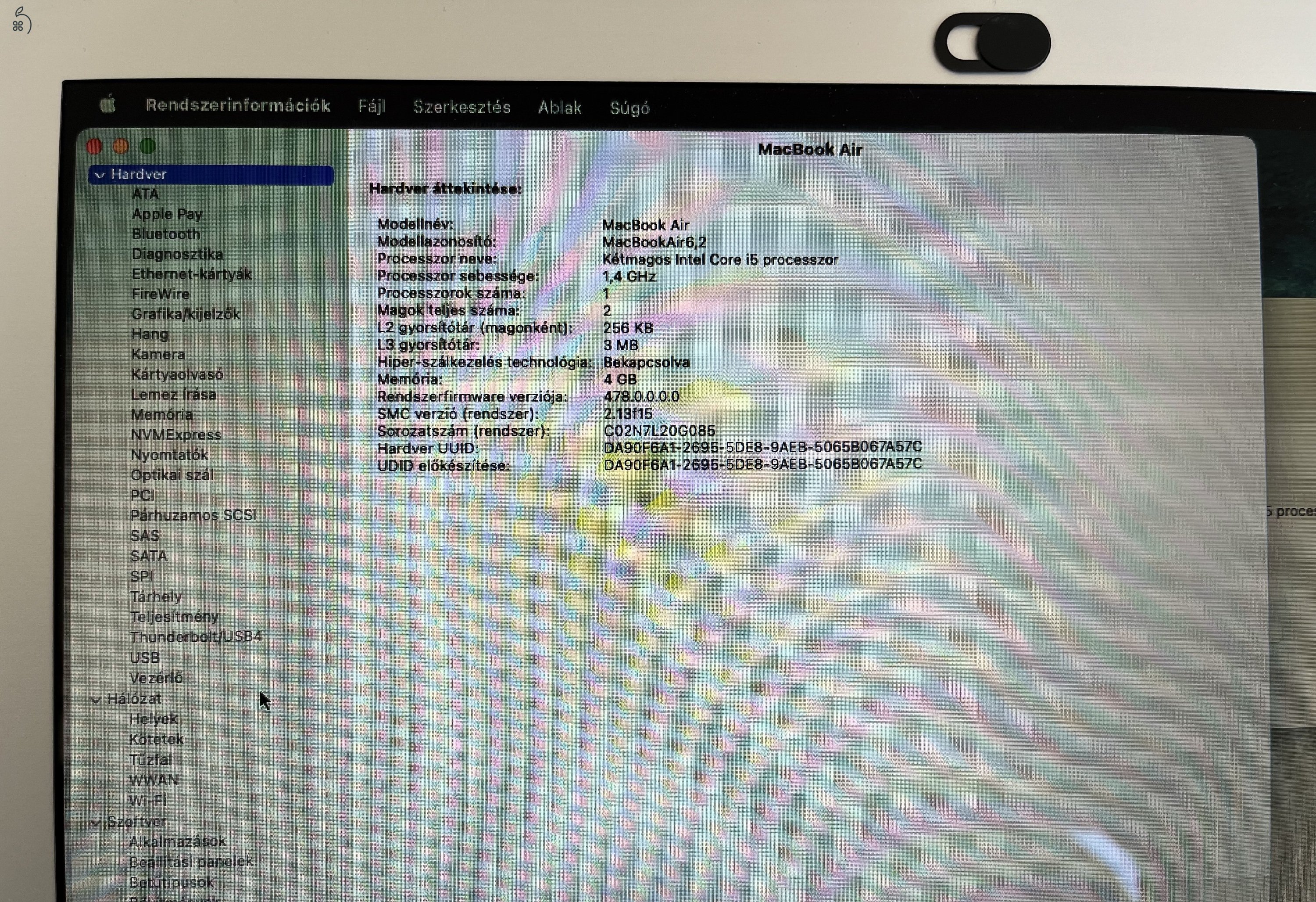 APPLE MACBOOK AIR 13” (2014)