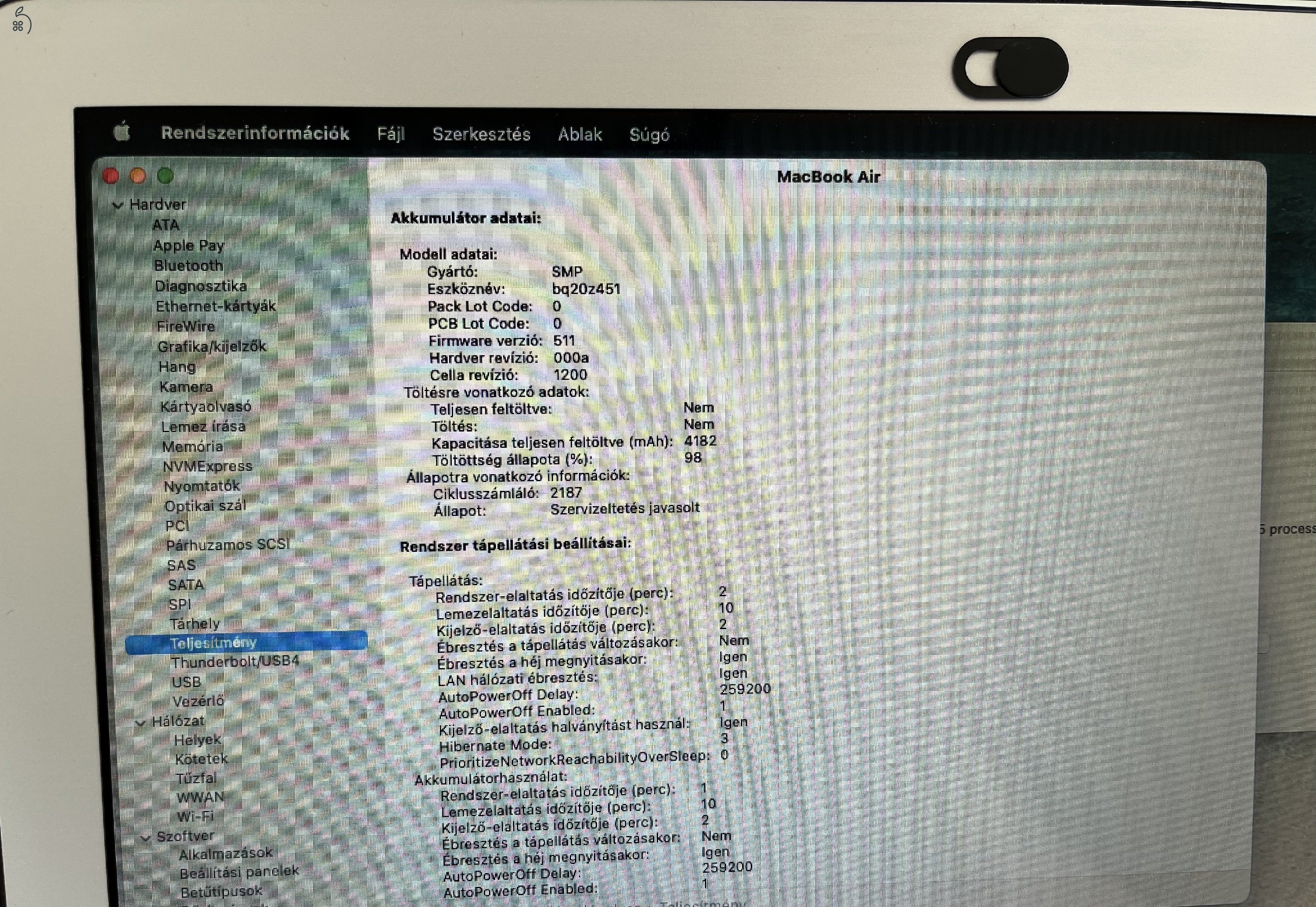 APPLE MACBOOK AIR 13” (2014)