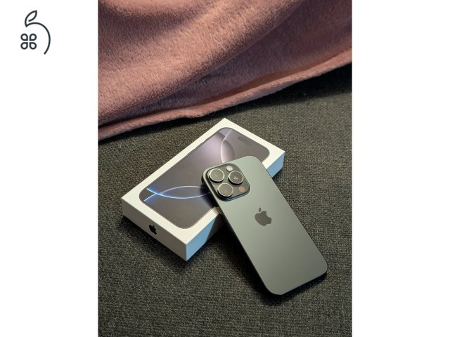 iPhone 16 Pro Black Titanium újszerű