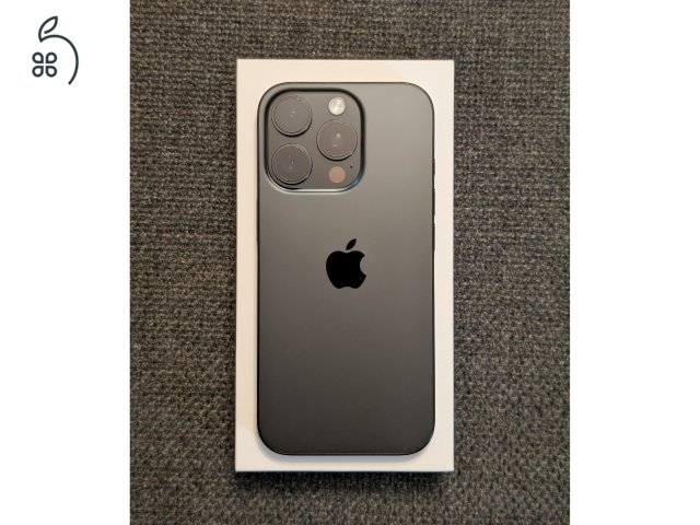 iPhone 16 Pro Black Titanium újszerű