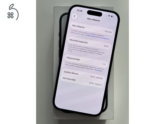 iPhone 15 256GB! Apple garancia! Akku 100%!