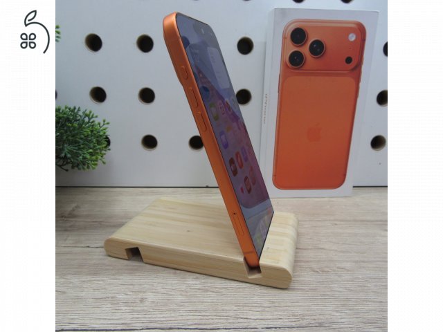 Apple iPhone 17 Pro Max 256GB Cosmic Orange – Újszerű állapot – 100% akku (2 ciklus)