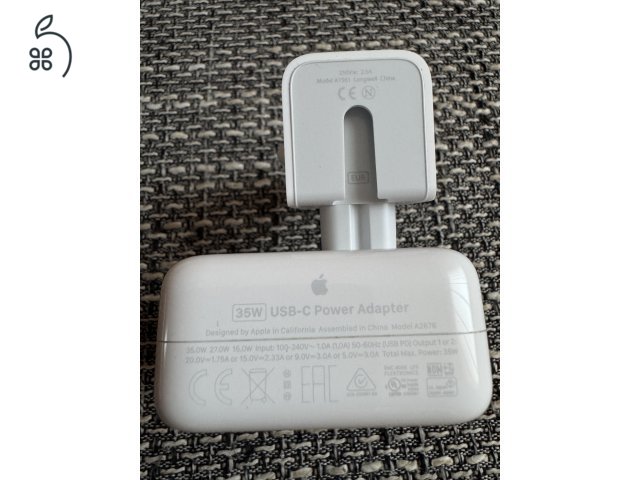 Apple 35 wattos, kétportos USB‑C hálózati adapter