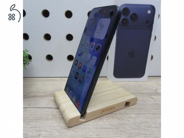 Apple iPhone 17 Pro Max 256GB Deep Blue – Karcmentes állapot – 100% akku (93 ciklus)